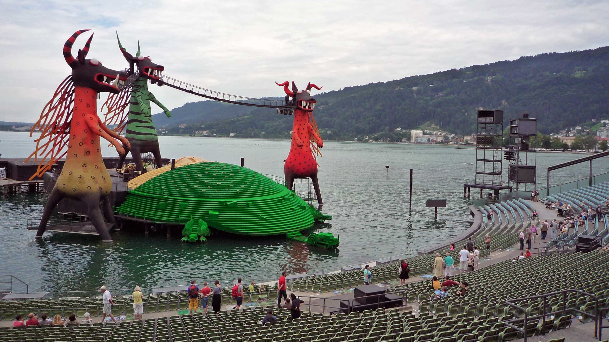 Bregenzer Festspiele 2013. W.A.Mozart: Kouzelná flétna
